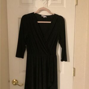 Annalee + Hope Black Long Sleeve Dress